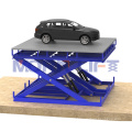 360 degree hydraulic car lift table round turntable electric rotary stage scissor lift rotating platform for car display